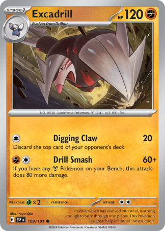 Excadrill 109 / 191