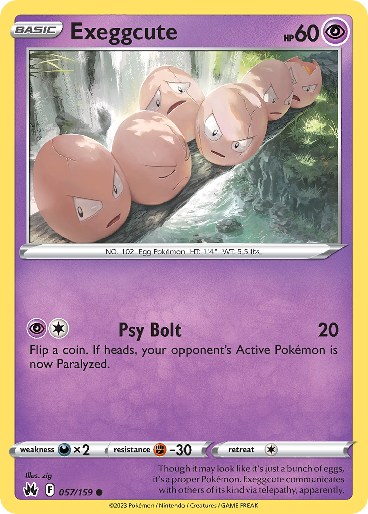 Exeggcute 57 / 159