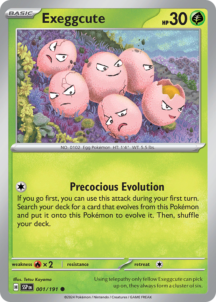 Exeggcute 1 / 191