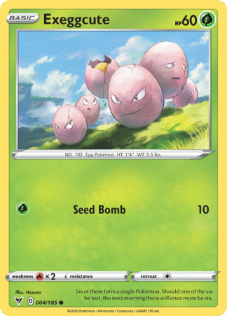 Exeggcute 4 / 185