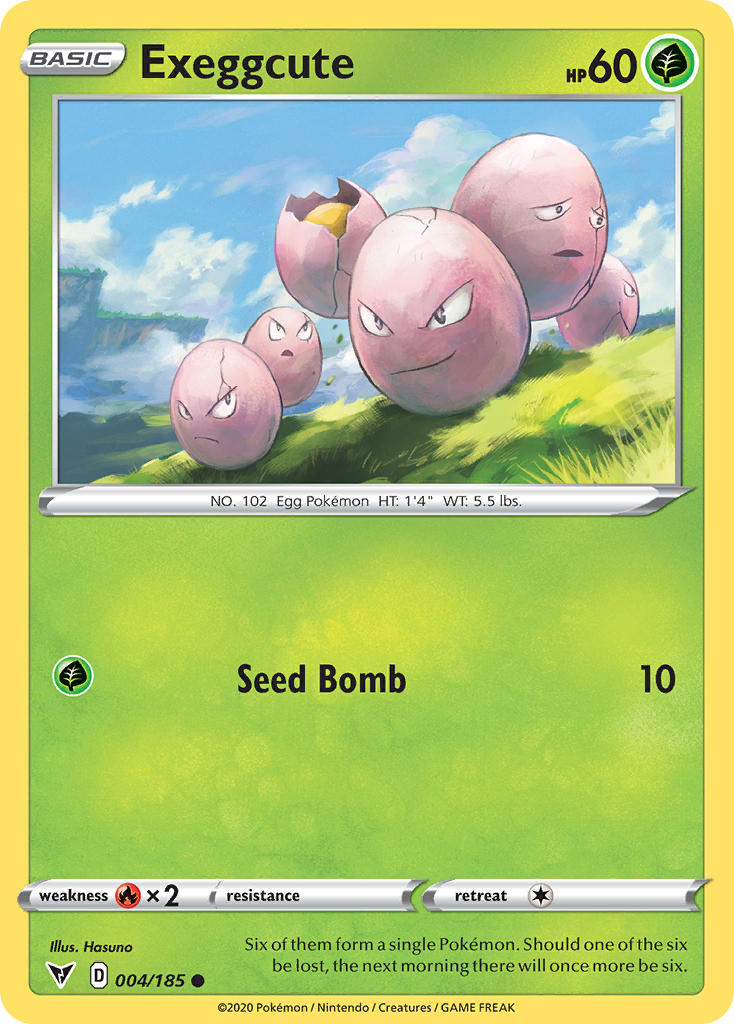 Exeggcute 4 / 185
