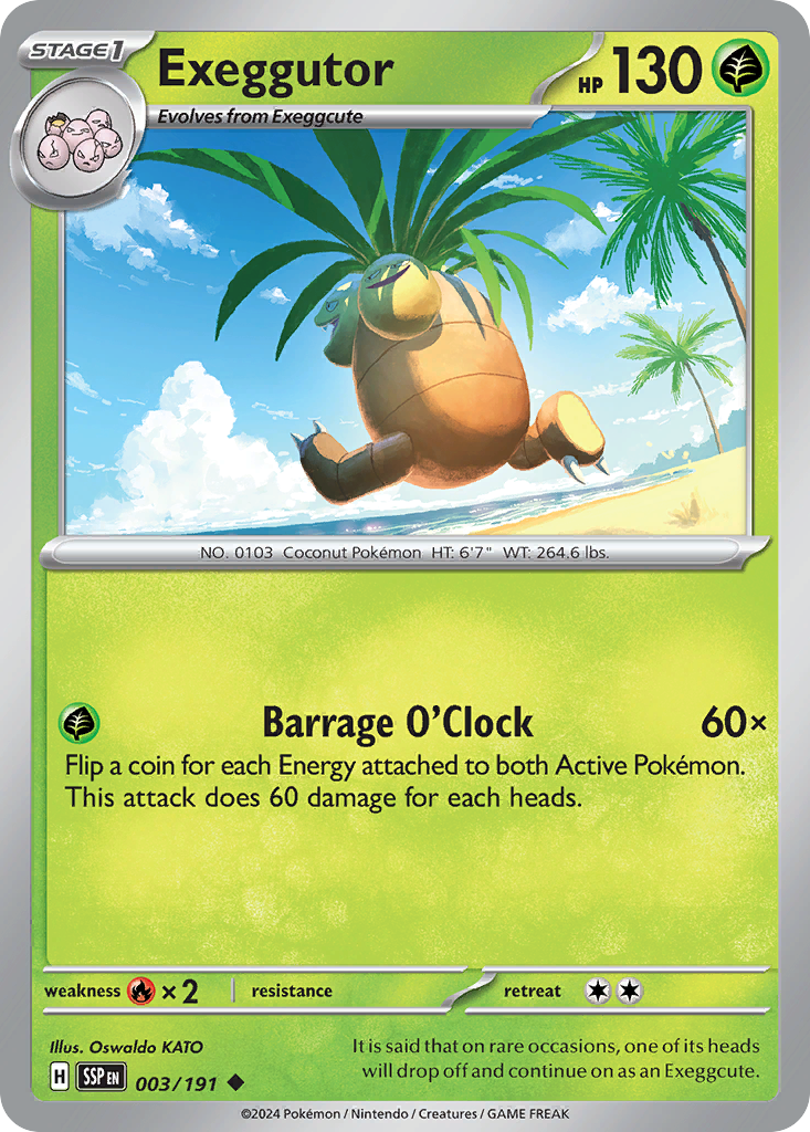 Exeggutor 3 / 191