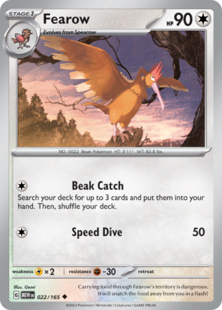 Fearow 22 / 165