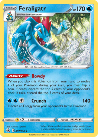 Feraligatr 57 / 264