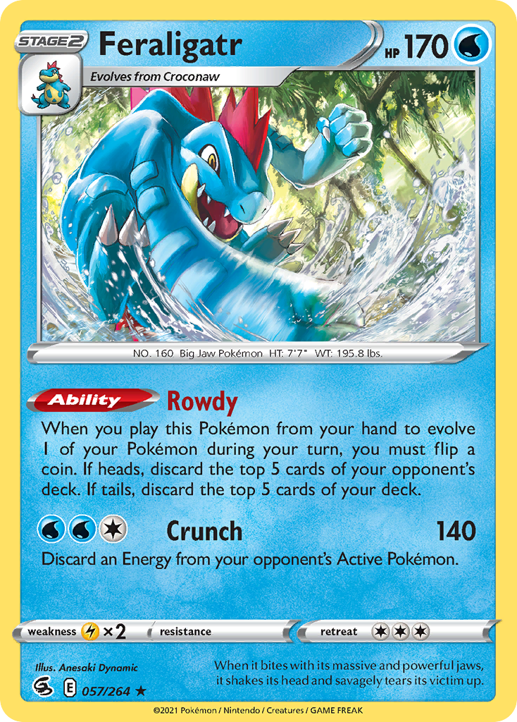 Feraligatr 57 / 264