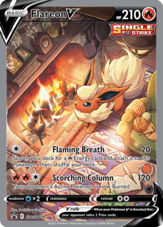 Flareon V SWSH179 / 307