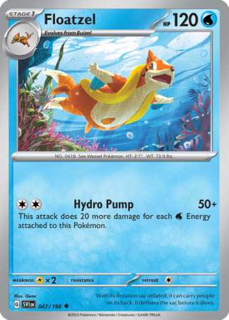 Floatzel 47 / 198