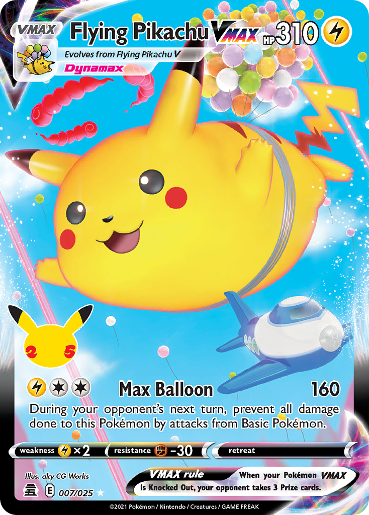 Flying Pikachu VMAX 7 / 25