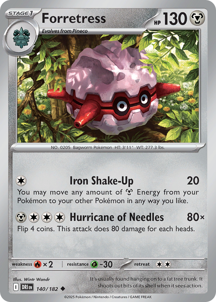 Forretress 140 / 182