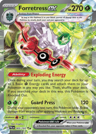 Forretress ex 5 / 193