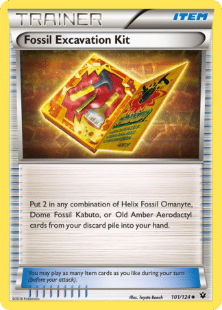 Fossil Excavation Kit 101 / 124