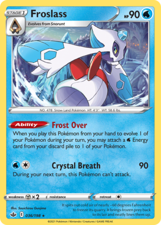 Froslass 36 / 198