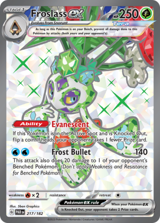 Froslass ex 217 / 182