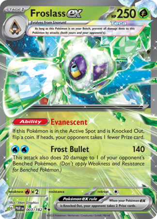 Froslass ex 3 / 182