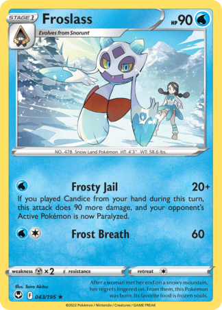 Froslass 43 / 195