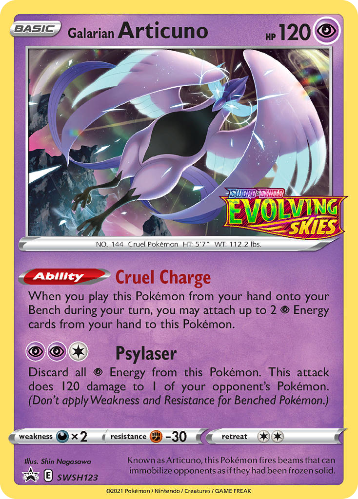 Galarian Articuno SWSH123 / 307