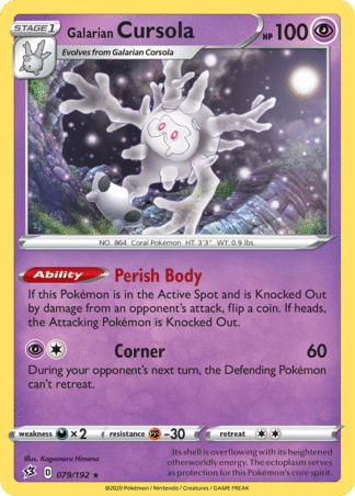 Galarian Cursola 79 / 192