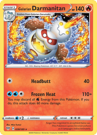 Galarian Darmanitan 28 / 189