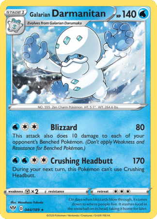 Galarian Darmanitan 44 / 189