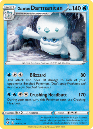 Galarian Darmanitan 48 / 192