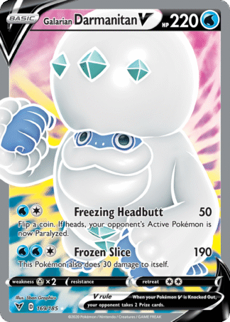 Galarian Darmanitan V 169 / 185