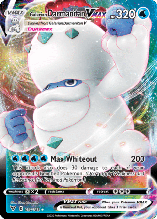 Galarian Darmanitan VMAX 37 / 185