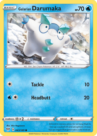 Galarian Darumaka 43 / 189