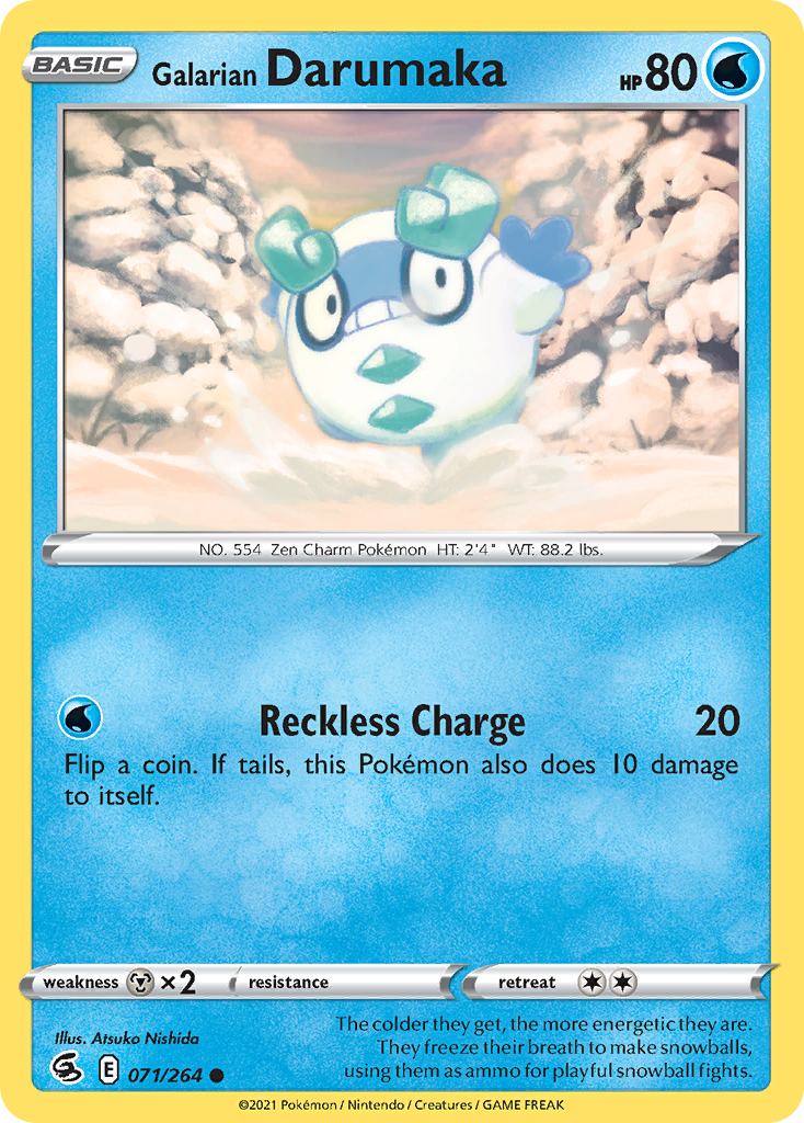 Galarian Darumaka 71 / 264