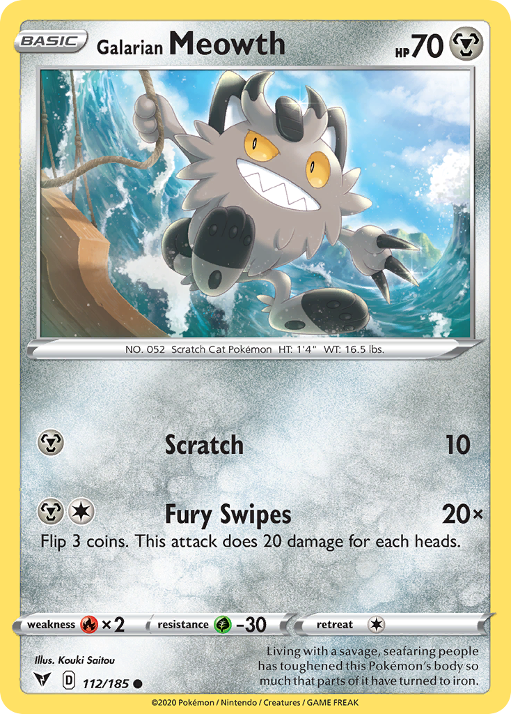 Galarian Meowth 112 / 185