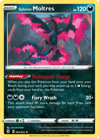 Galarian Moltres 93 / 203