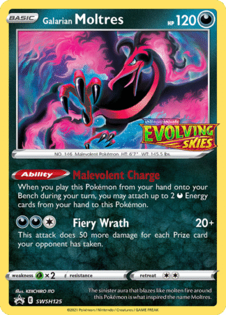 Galarian Moltres SWSH125 / 307