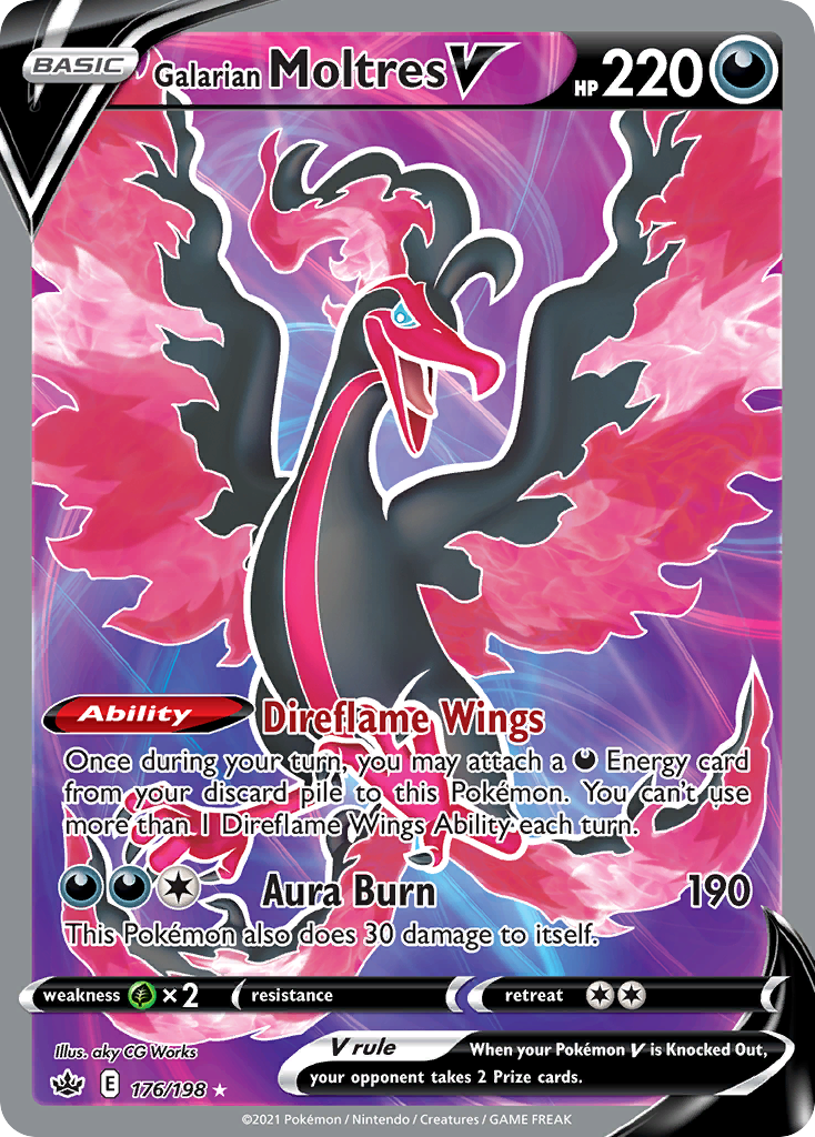 Galarian Moltres V 176 / 198