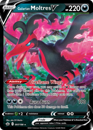 Galarian Moltres V 97 / 198