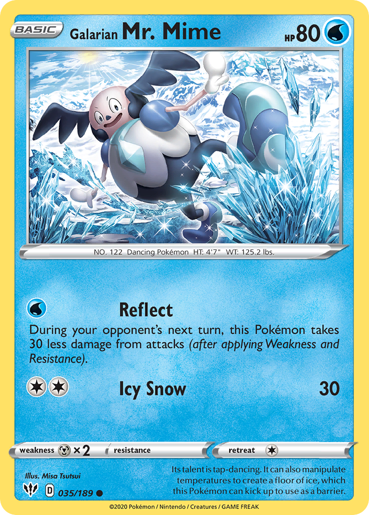 Galarian Mr. Mime 35 / 189