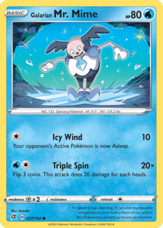 Galarian Mr. Mime 37 / 192