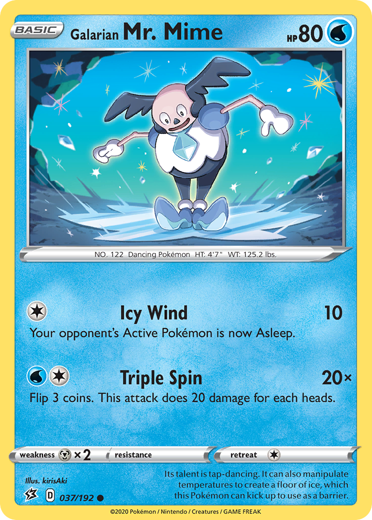 Galarian Mr. Mime 37 / 192