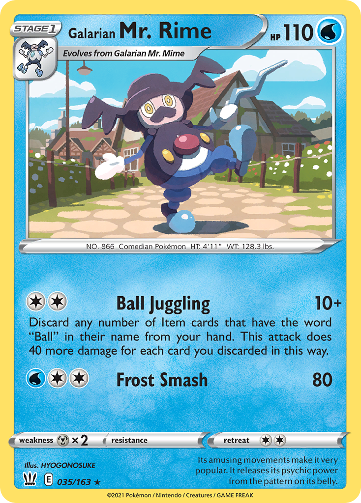 Galarian Mr. Rime 35 / 163