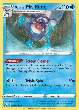 Galarian Mr. Rime 38 / 192