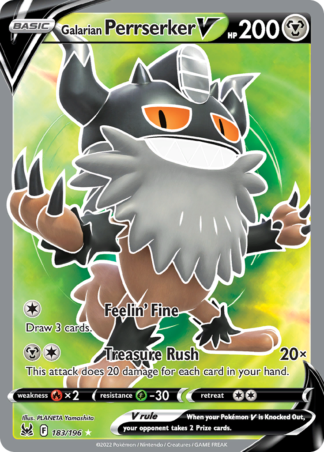Galarian Perrserker V 183 / 196