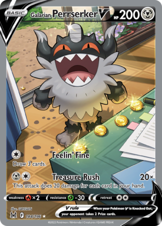 Galarian Perrserker V 184 / 196