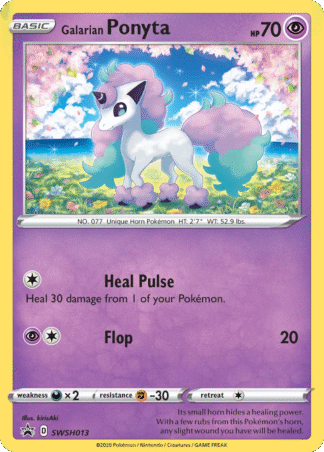 Galarian Ponyta SWSH013 / 307