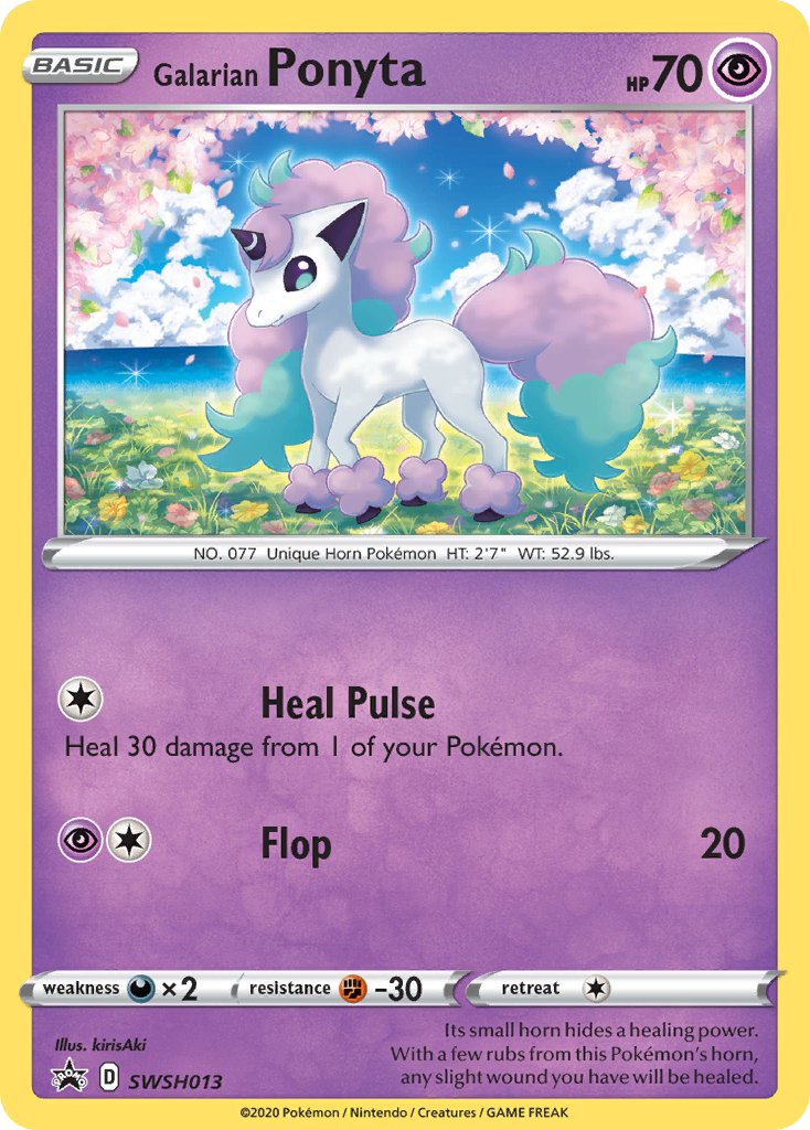Galarian Ponyta SWSH013 / 307