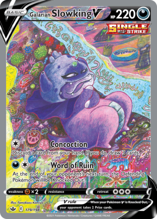 Galarian Slowking V 179 / 198