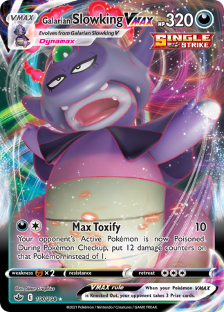 Galarian Slowking VMAX 100 / 198