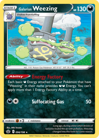 Galarian Weezing 96 / 198