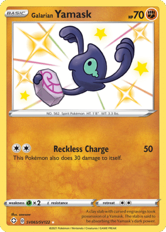 Galarian Yamask SV065 / 72