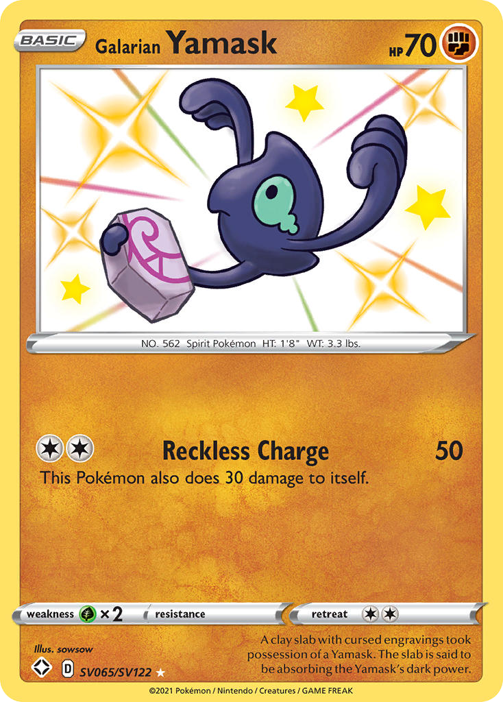 Galarian Yamask SV065 / 72