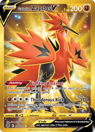 Galarian Zapdos V 182 / 172