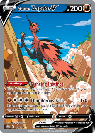 Galarian Zapdos V 174 / 198