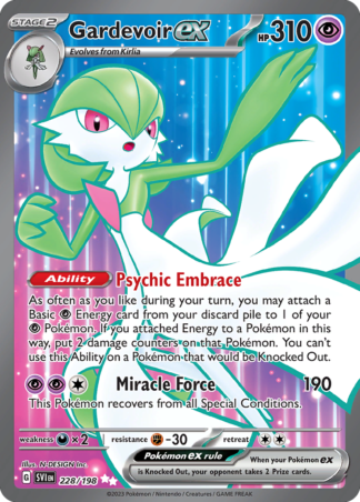 Gardevoir ex 228 / 198